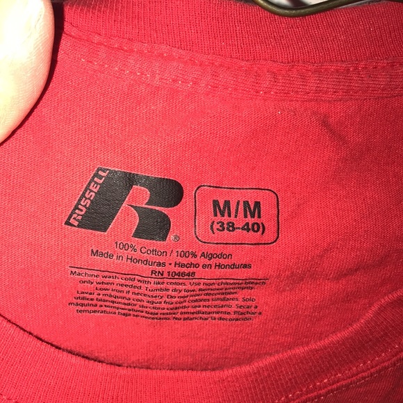 Unisex Russell Cotton Tee - Picture 5 of 5